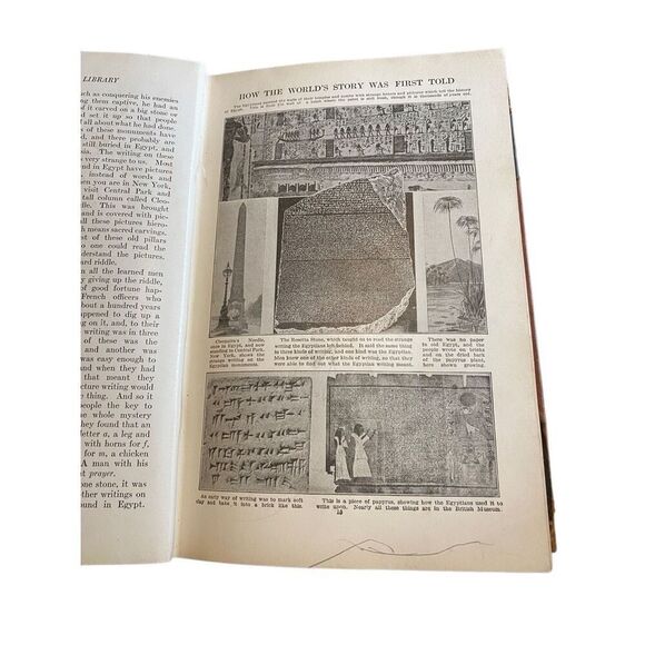 The Human Interest Library Volume 1 Hardcover Book Antique 1914 - Picture 10 of 16